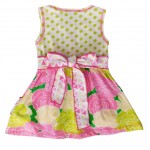 Spring Polka Dot Floral Dress Set