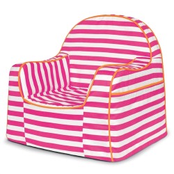 Little Reader Chair - Stripes Pink